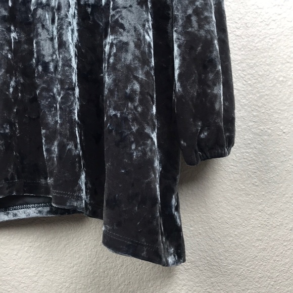 NWT Style & Co Velvet Embroidered Peasant Blouse - Picture 14 of 14